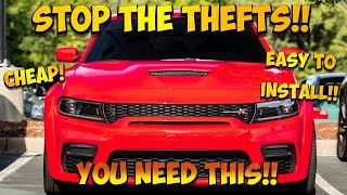 A MUST HAVE THEFT DETERRENT SYSTEM FOR ANY DODGE CHARGER OR CHALLENGER OWNER [upl. by Aerdnahs]