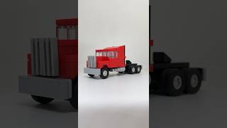 Lego Mini Semi Truck lego semitruck diy shortvideo shortsvideo shorts short howtobuildlego [upl. by Mok]