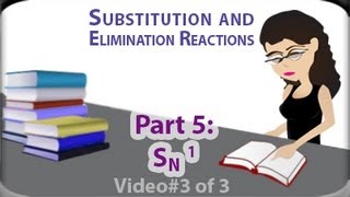 SN1 Reaction Mechanism vid 3 of 3 with Hydride Shift and Carbocation Rearrangement by Leah4sci [upl. by Egreog]