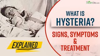 What Is Female Hysteria  Hysteria Treatment  Conversion Disorder Signs amp Symptoms [upl. by Eidlog692]