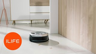 ILIFE Shinebot W400  Floor Washing Robot [upl. by Hanforrd]