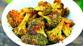 The Best Roasted Broccoli with Garlic and Parmesan  Easy Roasted Broccoli Recipe [upl. by Melisenda781]