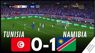 تونس 01 ناميبيا أبرز أحداث المباراة • محاكاة لعبة فيديو afcon2023 [upl. by Forrester]