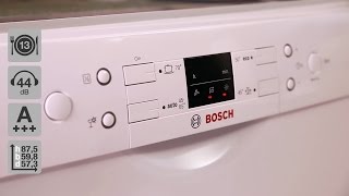 Bosch SMU42M12SK Opvaskemaskine med Zeolith [upl. by Ayahs693]