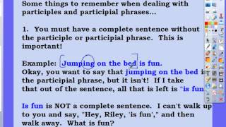 Participial Absolute and Appositive Phrases [upl. by Felizio]
