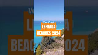 Lefkada Greece 2024 West Coast Beaches shorts lefkada [upl. by Farrish]