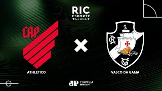 ATHLETICO PARANAENSE X VASCO AO VIVO  BRASILEIRÃO 2023  RODADA 35  NARRAÇÃO [upl. by Dorsey551]