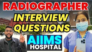 AIIMS Radiographers Interview Questions MCQ guide  AIIMS Radiographer vacancy  Radiographer Job [upl. by Raffo143]