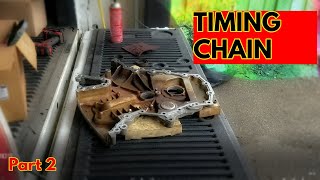 2011  2014 F150 EcoBoost Timing Chain Replacement Part 2 [upl. by Whipple]