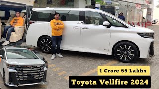 Toyota Vellfire 2024 Updated Model Walkaround Review  Best Luxury 7 Seater Car In India [upl. by Llen182]