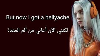 Billie Eilish  BellyacheLyrics مترجمة [upl. by Marlow]