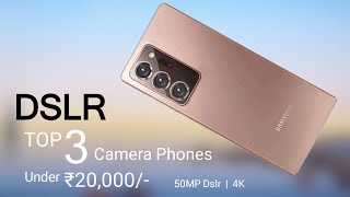 Top 3 Camera Phones Under 20000 in 2023  5G  50MP Flagship OIS with 4K  Best Phone Under 20000 [upl. by Carthy]