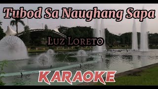 Tubod Sa Naughang Sapa  karaoke by Luz Loreto [upl. by Falk]