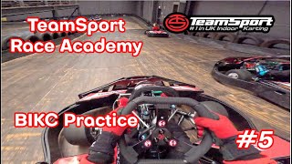 BIKC Practice in TeamSport Dunstable Race Academy 5 [upl. by Lefkowitz110]