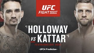 Holloway Vs Kattar  Full Fight4K UFCFightIsland7 [upl. by Borden962]