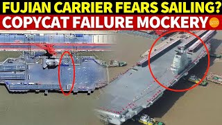 China’s Junk Aircraft Carrier Fears to Sail A Big Joke Due to Copycat Failure [upl. by Andrea]