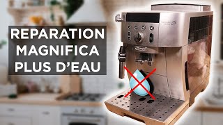 Réparation dune machine delonghi magnifica s smart dont leau ne sort plus [upl. by Ma316]