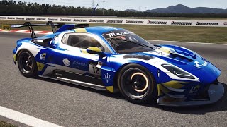 Maserati MC20 GT2 at Serres Circuit  Download Race  Replay  No Commentary Assetto Corsa [upl. by Adlare199]