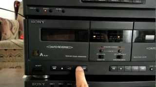 Sony cassette deck problem [upl. by Shererd618]