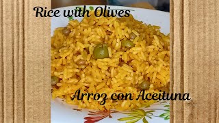 Arroz Con Gandules  how to cook rice puerto rican rice pigeon peas and rice dinner ideas [upl. by Aley700]