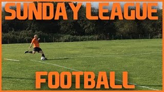 Sunday League Football  How to score from a corner [upl. by Nylareg]