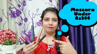 Top 5 Mascara Under Rs 500  Best Mascara Under Rs 500  Whats the Main Use of Mascara [upl. by Eneluqcaj]