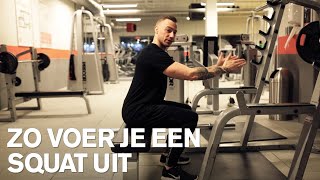 Squat hoe doe je een goede squat en waarom is deze oefening zo belangrijk [upl. by Layton]