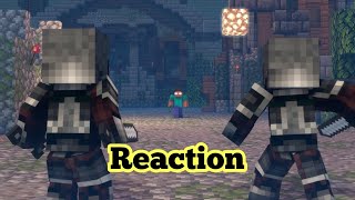 Reacting to quotDemonsquot  A Minecraft Music Video ♪ [upl. by Sabian]