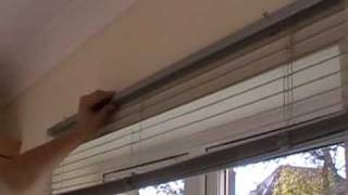 HOW TO FIT A METAL VENETIAN BLIND  YouTube [upl. by Ardnuasak]