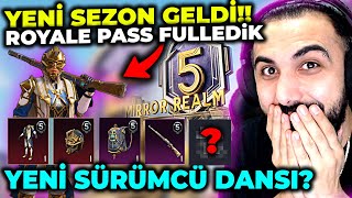 YENÄ° SEZON GELDÄ° ðŸ˜® YENÄ° SÃœRÃœMCÃœ DANSI VE MASKESÄ° ROYALE PASS FULLEDÄ°K  PUBG MOBILE [upl. by Etteiluj]