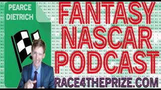 Fantasy NASCAR Podcast 627  Xfinity Series Silly Season  DFS NASCAR Picks Data Projections [upl. by Lauralee]