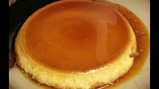 Como hacer Flan de Vainilla Super Facil [upl. by Olzsal]