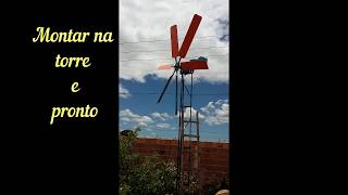 Catavento com Antena Parabólica [upl. by Gnav706]