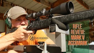 Rifle Review Mark V Accumark by Weatherby in 65 Creedmoor [upl. by Merchant]