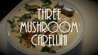 THREE MUSHROOM CAPELLINI by thegourmetrabbit [upl. by Annenn]