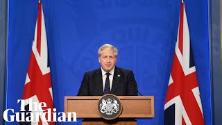 Boris Johnson holds news conference on winter Covid19 plan [upl. by Gorrian]