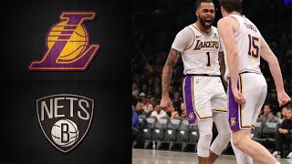 Lakers vs Nets  Lakers GameTimeTV  Lakers Highlights [upl. by Bluefield290]