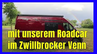 mit dem Kastenwagen Pössl Roadcar im Zwillbrocker Venn [upl. by Ettenil]