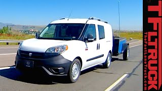 2015 Ram ProMaster City Takes on the Extreme Ike Gauntlet Towing Review [upl. by Peoples856]