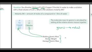 Chemistry Molarity Practice Questions with Answers Part 2 [upl. by Lavena208]