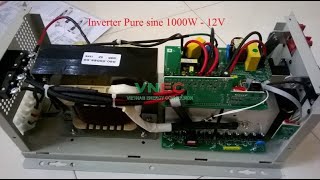 How to Repair 1000W Sine Inverter [upl. by Refiffej]