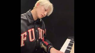 minjae played ateez turbulence on piano during his live☹️ so talented fr xikers minjae kpopfypシ [upl. by Lenz]