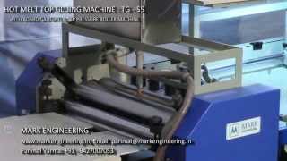 GLUING MACHINE WITH HOT MELT [upl. by Aneeuq]