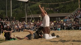 Luzerner Kantonales Schwingfest Die Highlights des Nachmittags [upl. by Eiramlirpa]