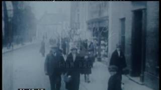 Wisbech Cambridgeshire 1920s  Film 32535 [upl. by Odlareg]