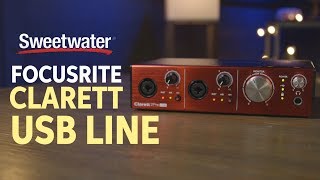 Focusrite Clarett USB Audio Interface Series Review [upl. by Annelak277]