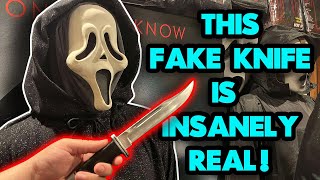 Insanely Realistic Fake SCREAM Knife [upl. by Martel]