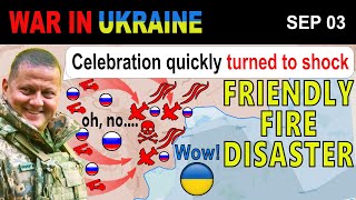 03 Sep Nice Russian FRIENDLY FIRE SPARKS CHAOS  War in Ukraine Explained [upl. by Dare316]