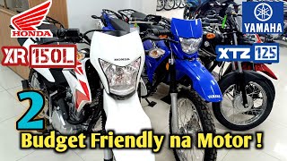 Budget friendly na Motor pang Off road  Honda XR150L vs Yamaha XTZ 125  Price update CRISRIDE [upl. by Stortz101]