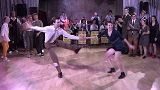 Lindy Hop Advanced MixampMatch Final Jam at Russian Swing Dance Championship 2019 [upl. by Tammy]